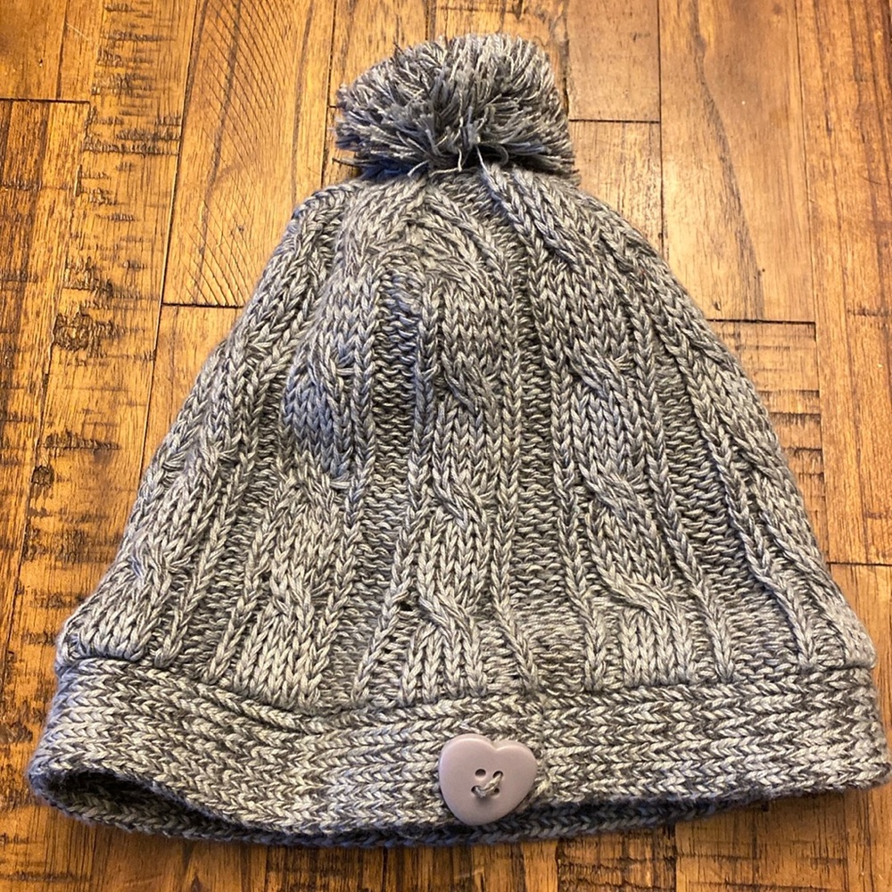 Girls Children’s Place grey snow hat